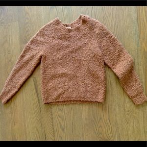 Cozy blush sweater